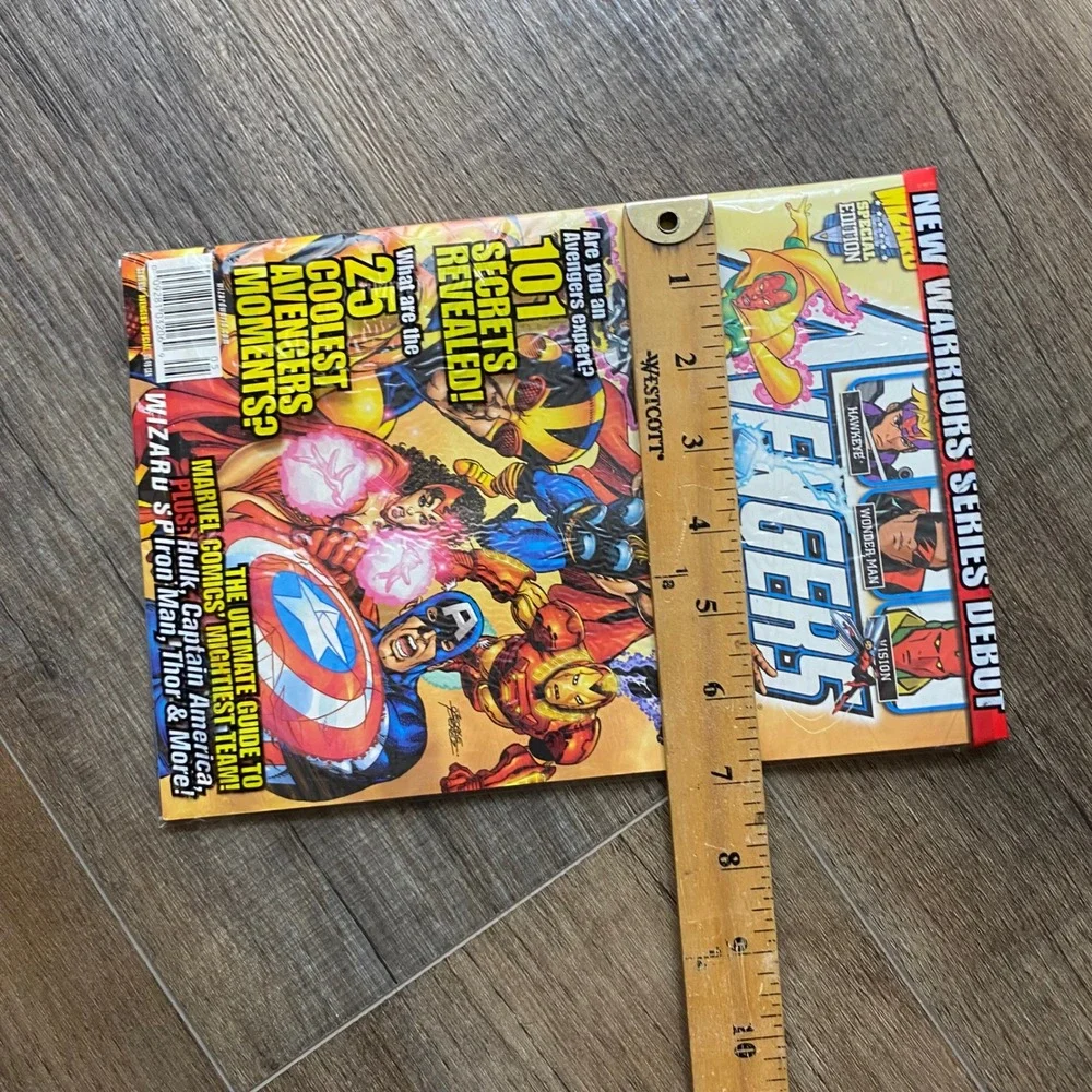 Wizard Avengers Special Publication Magazine New Warriors 0 Comic Sealed Marvel